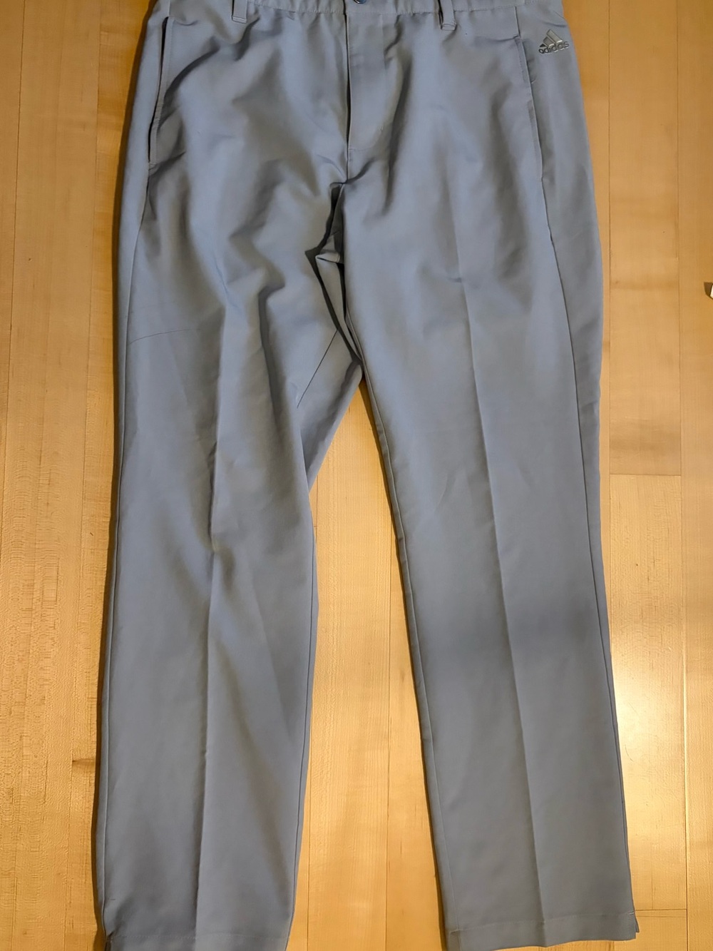 adidas Men's Light Gray Golf Pants